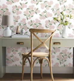 Hydrangea Peel & Stick Wallpaper
