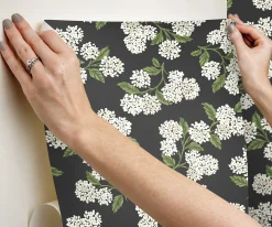 Hydrangea Peel & Stick Wallpaper