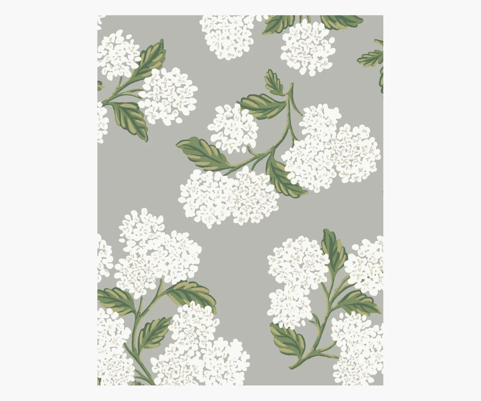Hydrangea Wallpaper Sample