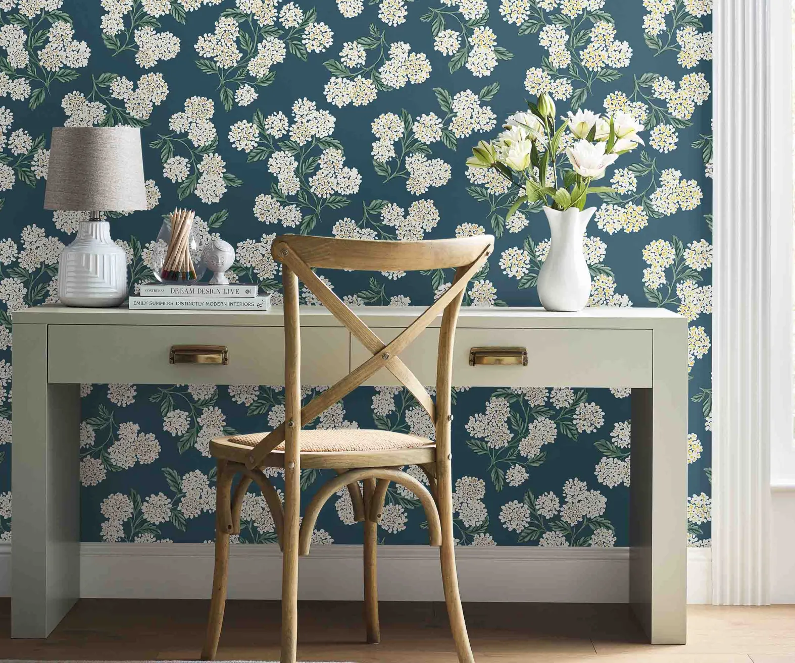 Hydrangea Wallpaper Sample