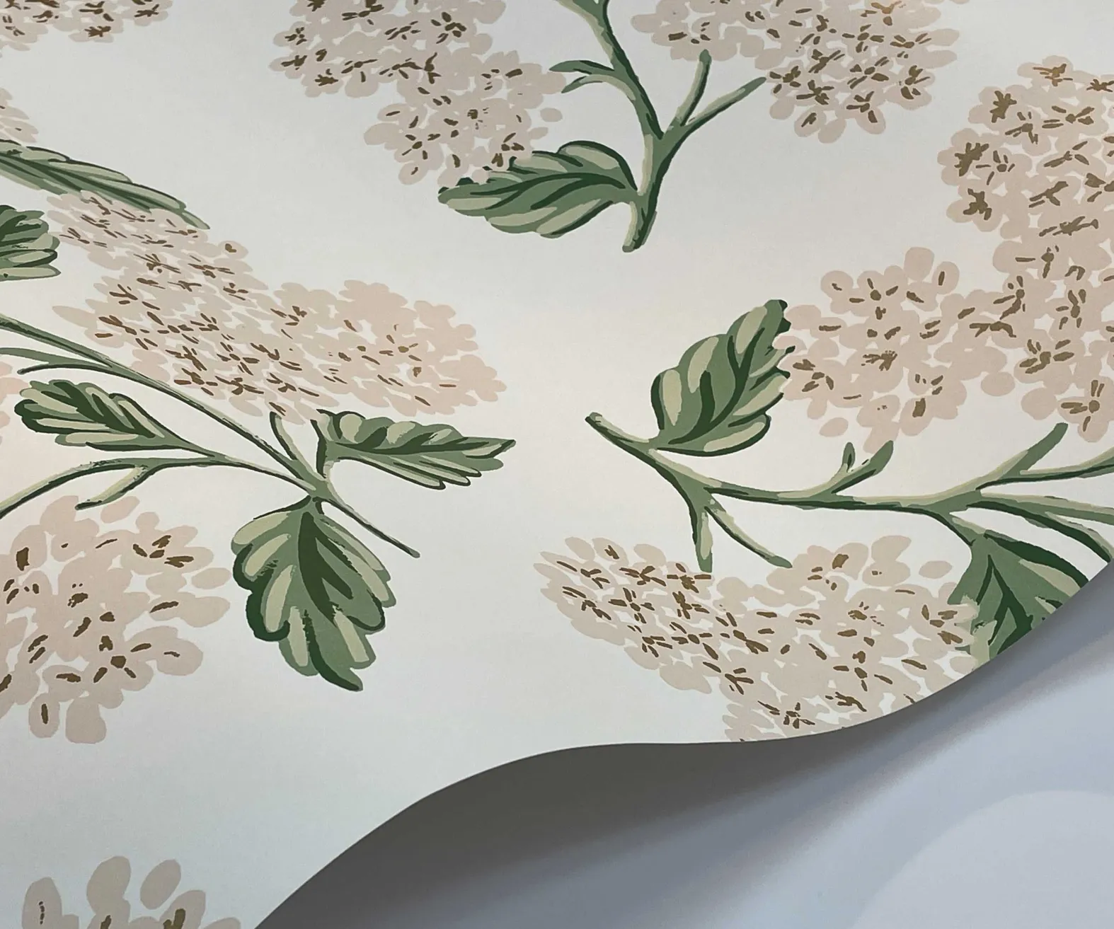 Hydrangea Wallpaper Sample