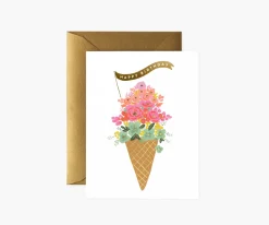 Ice Cream Birthday Card