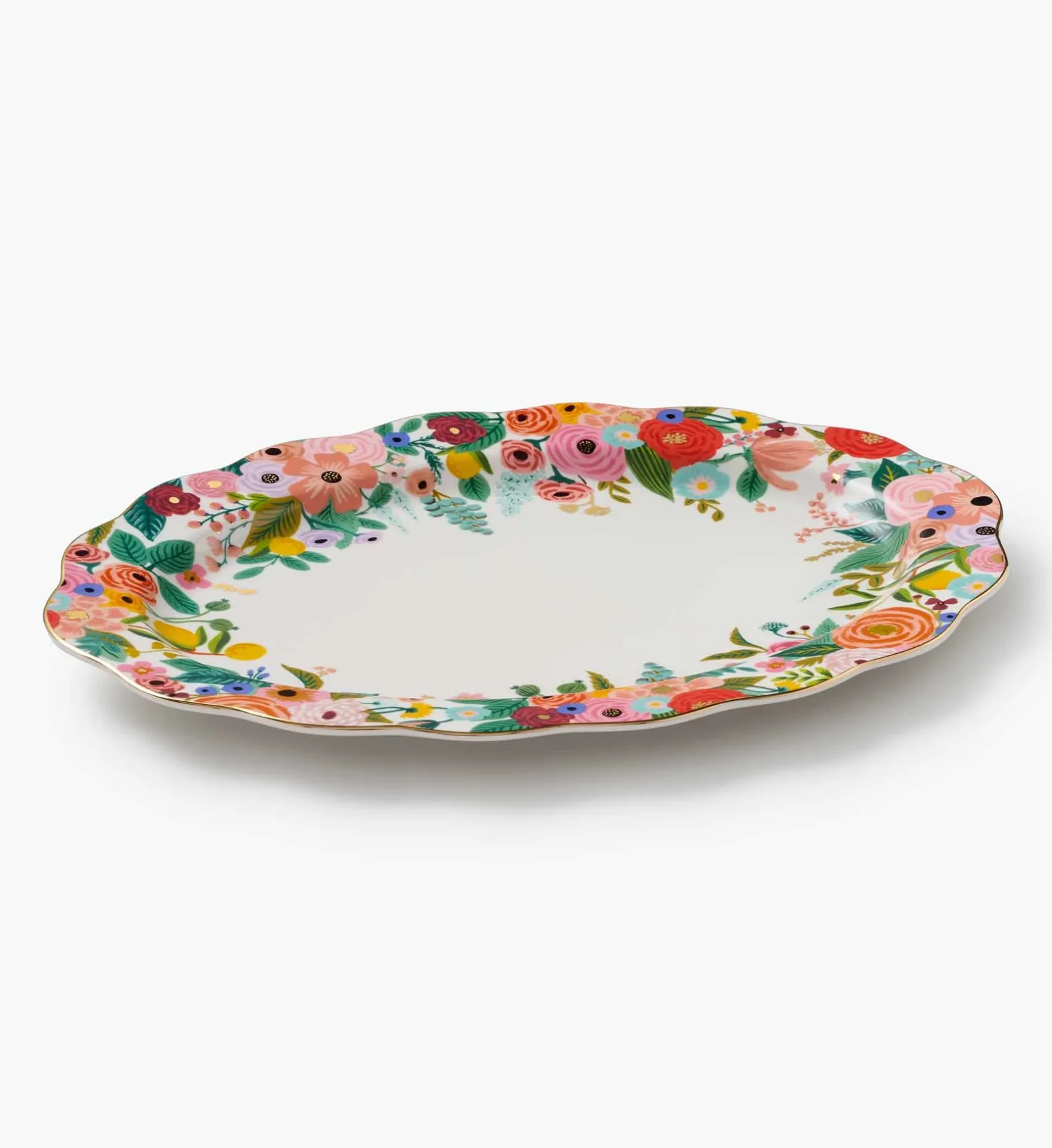 Large Porcelain Serving Platter