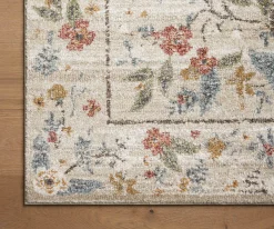 Laurel Peacock Garden Power Loomed Rug