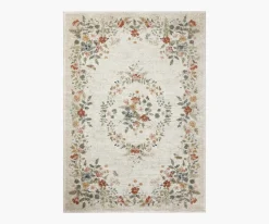 Laurel Strawberry Fields Medallion Power Loomed Rug