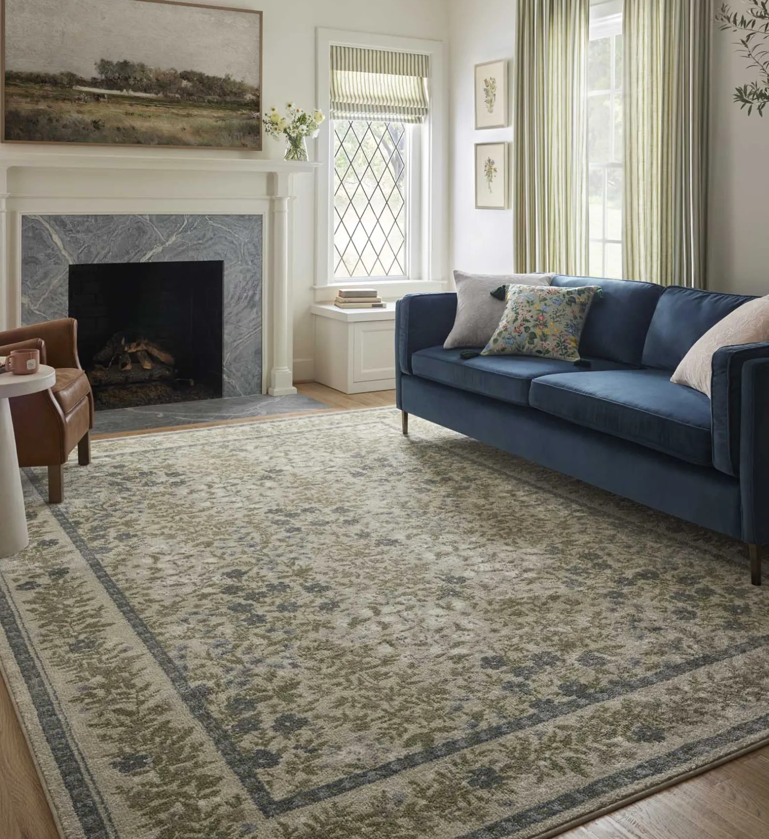 Laurel Wildwood Garden Power Loomed Rug