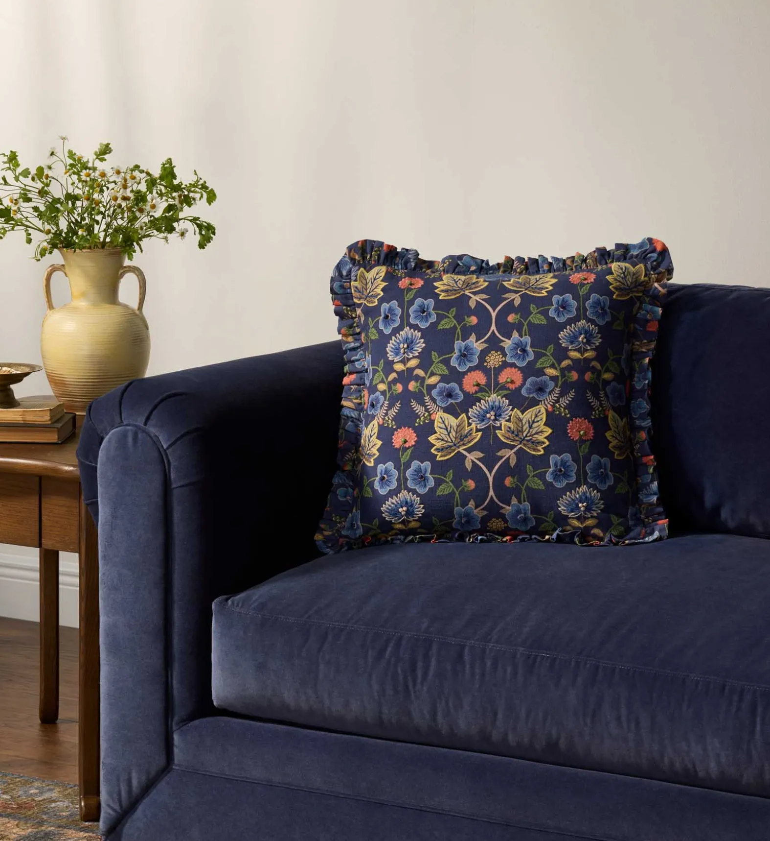 Maple Embroidered Pillow