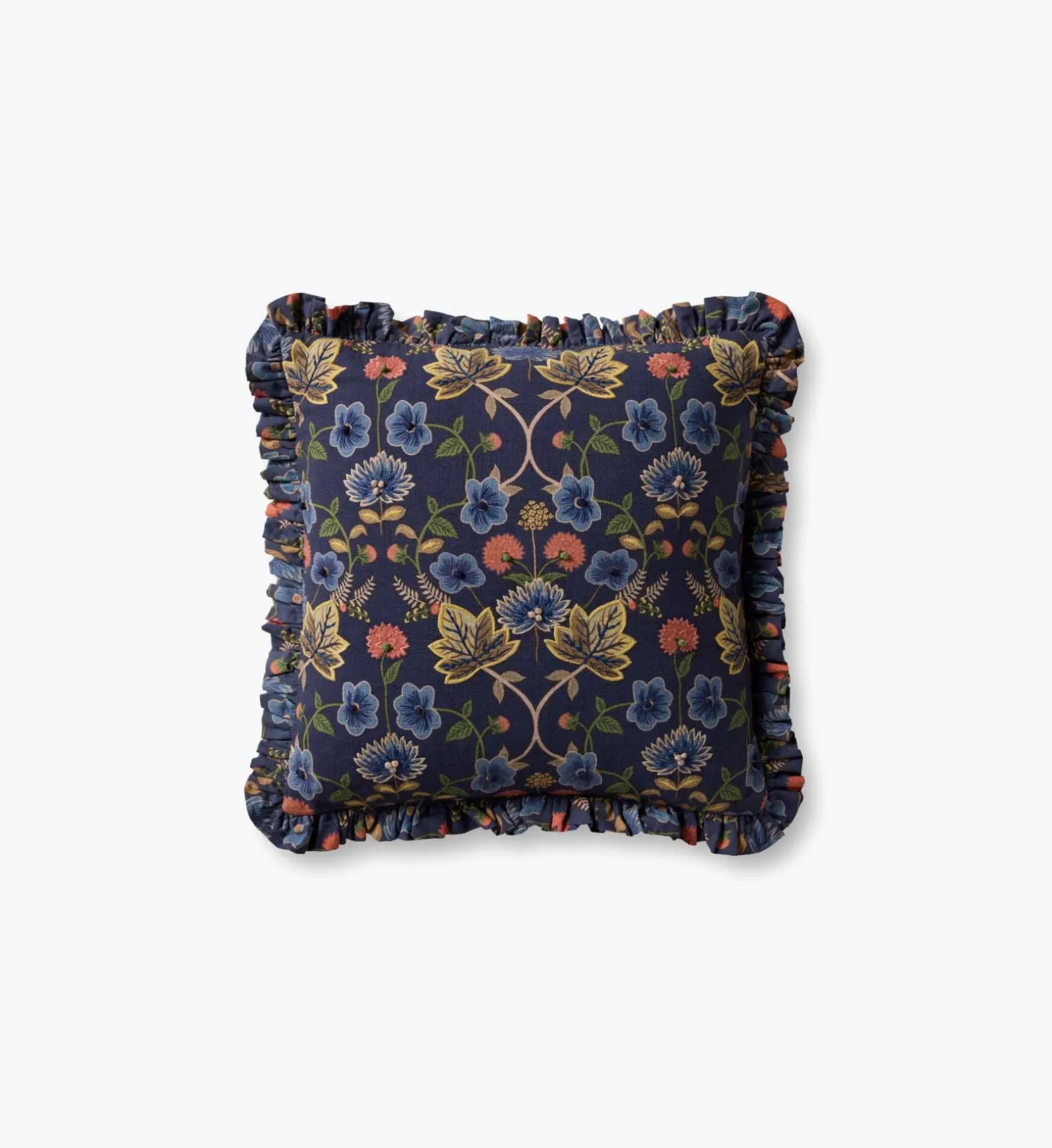 Maple Embroidered Pillow