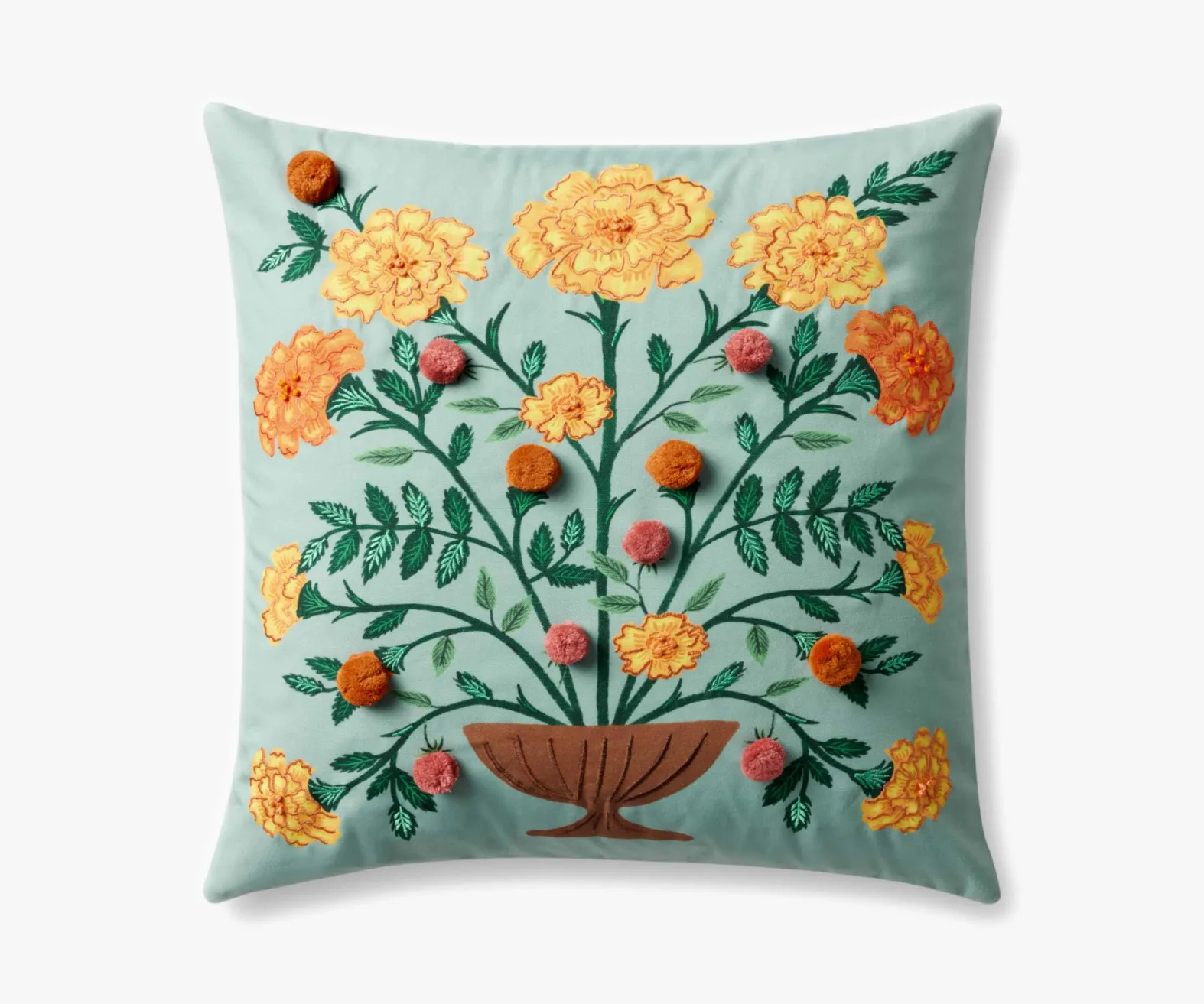 Marisol Embroidered Pillow