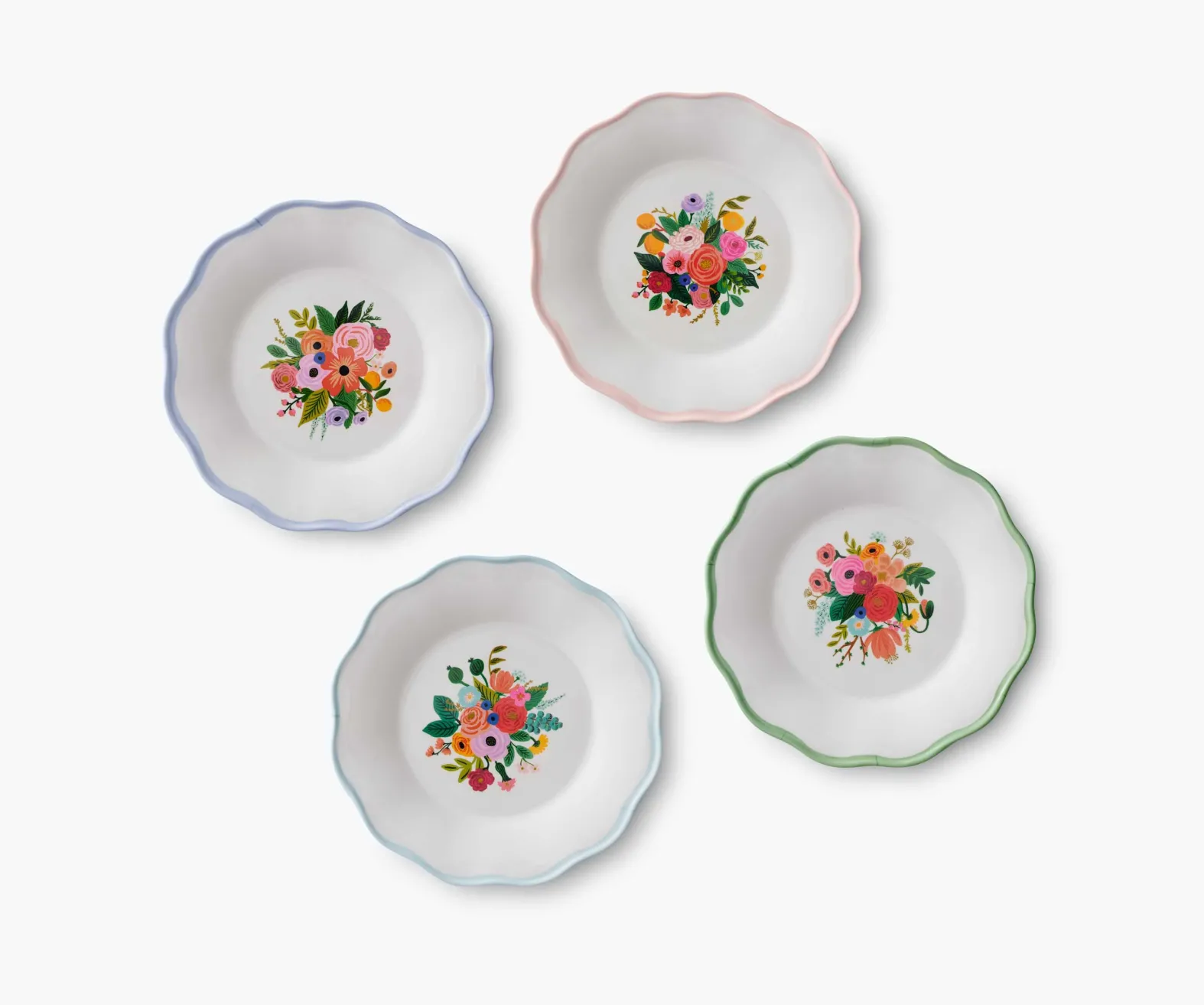 Melamine Assorted Dessert Plates