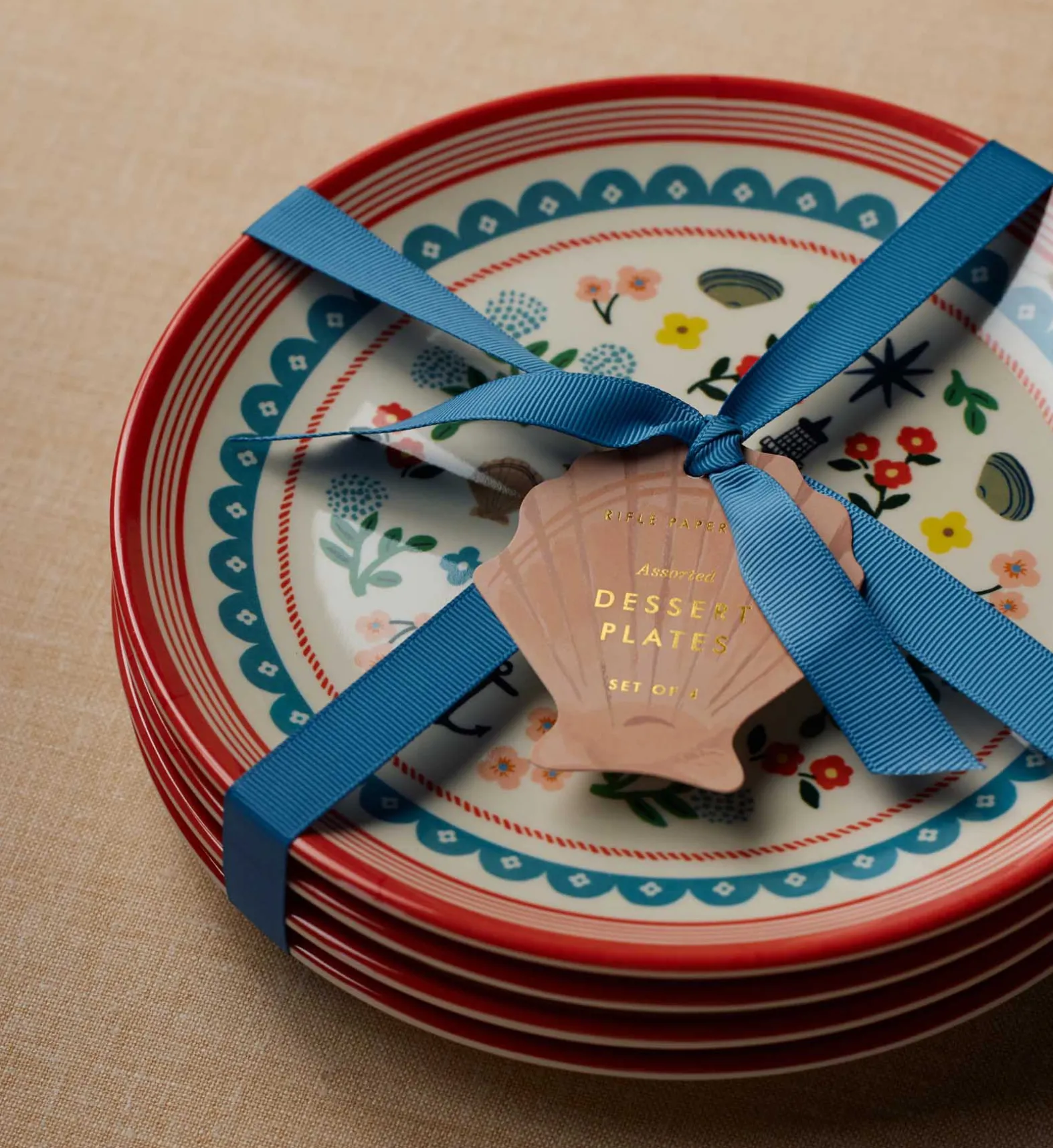 Melamine Assorted Dessert Plates