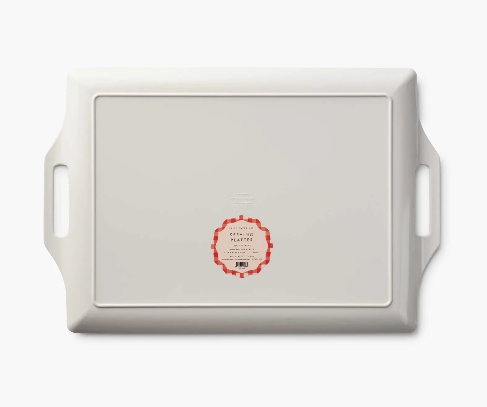 Melamine Serving Platter with Handles