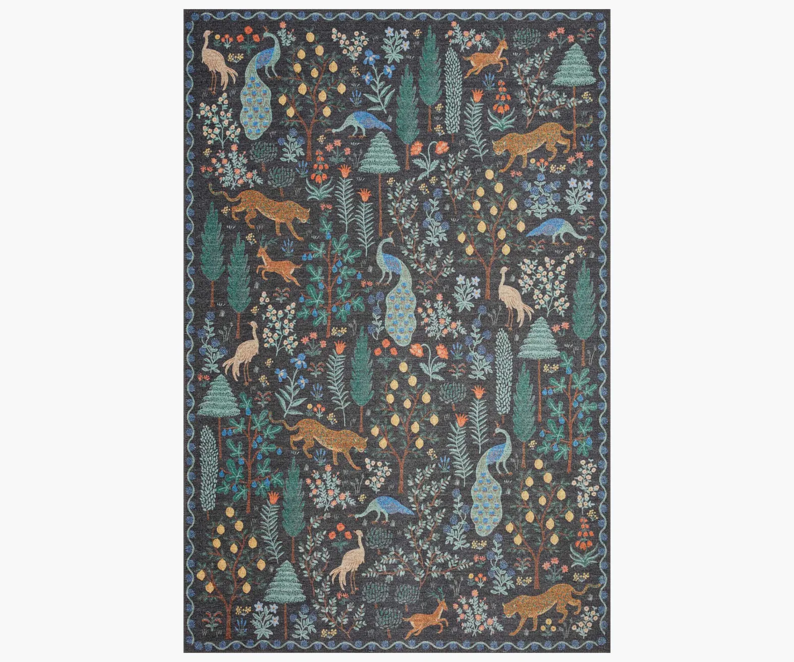 Menagerie Forest Printed Rug