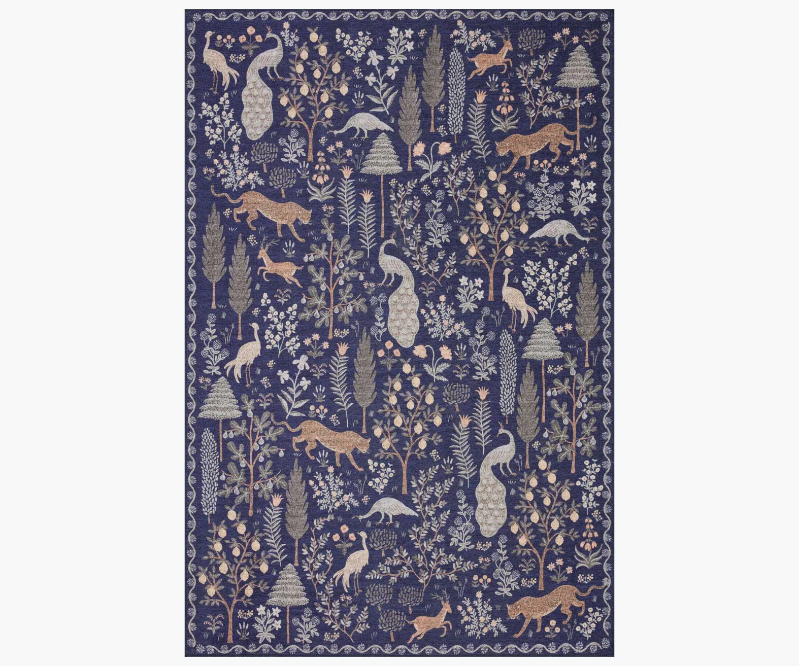 Menagerie Forest Printed Rug