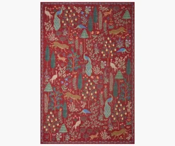 Menagerie Forest Printed Rug