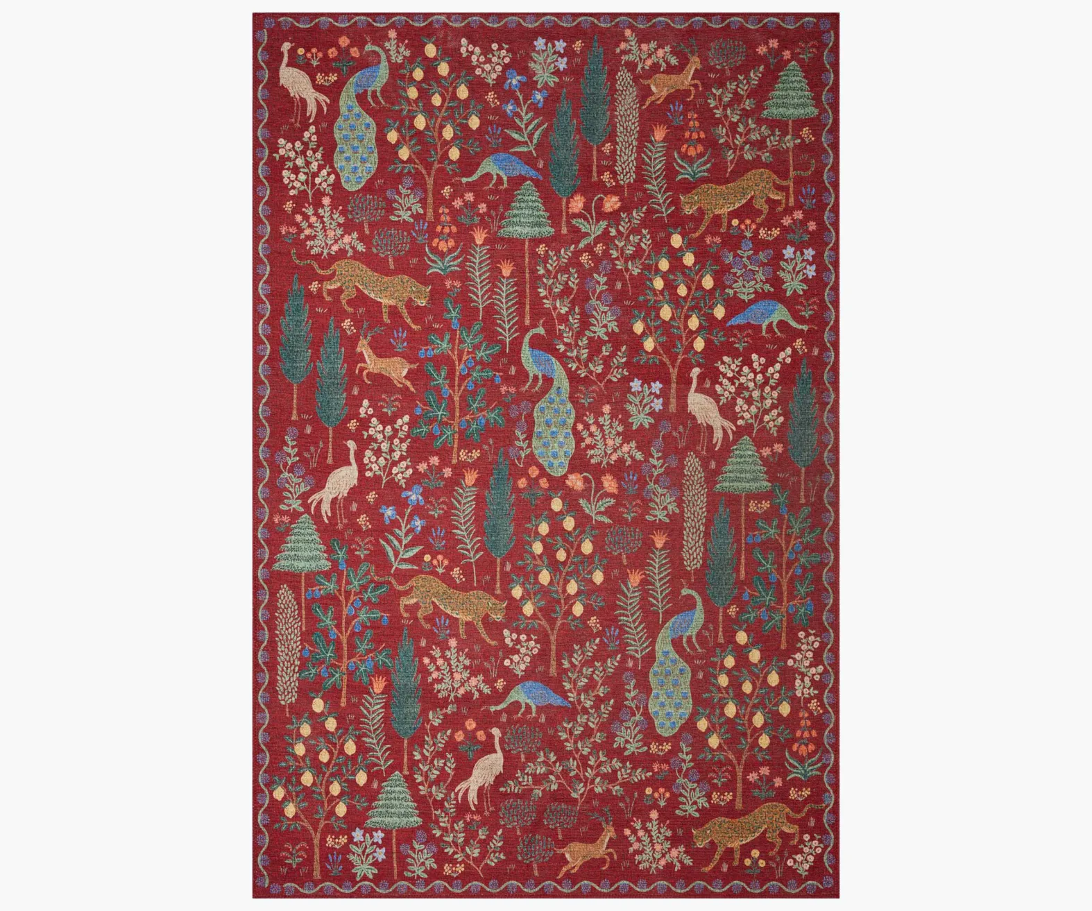 Menagerie Forest Printed Rug