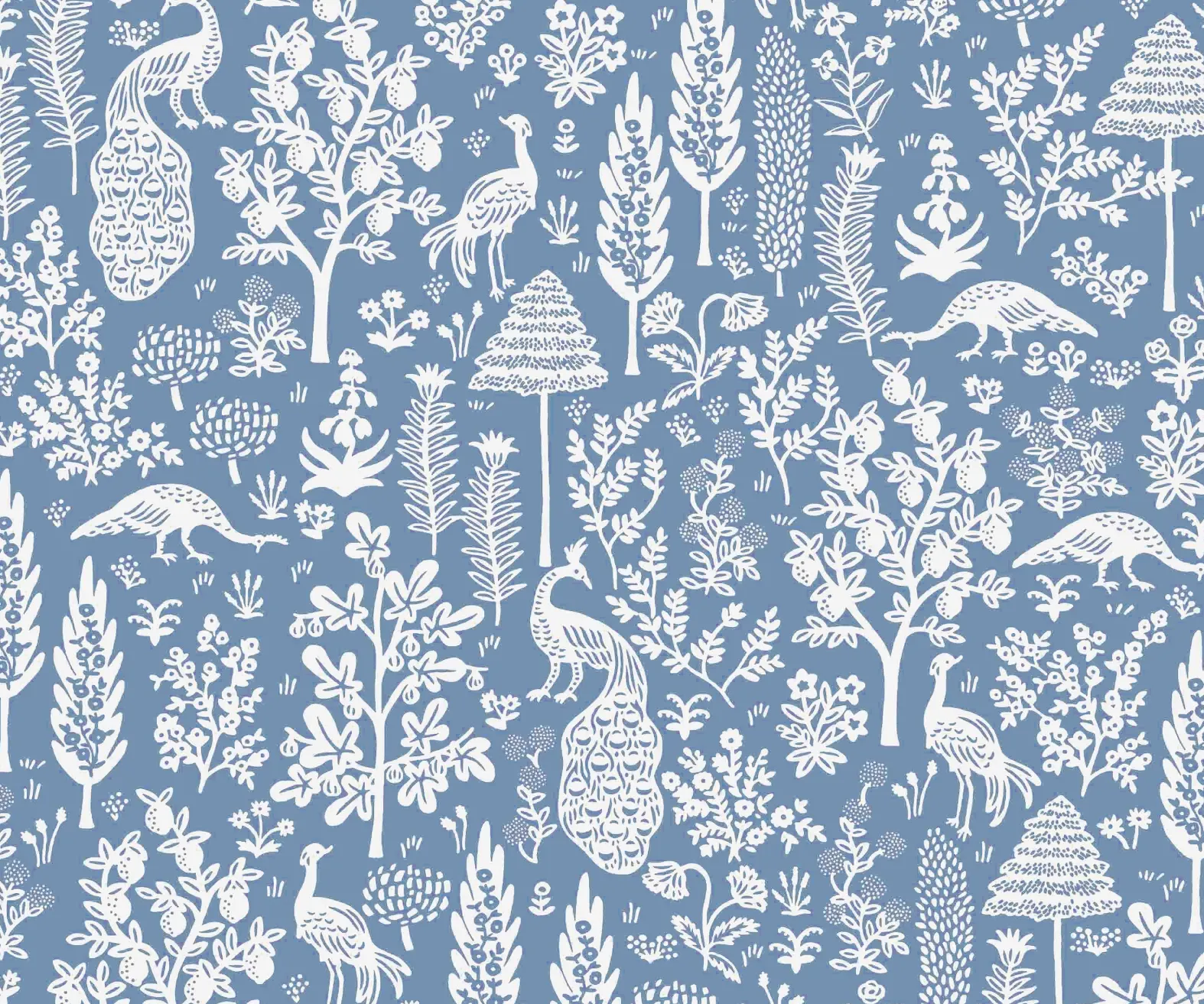 Menagerie Toile Wallpaper
