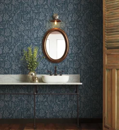 Menagerie Toile Wallpaper