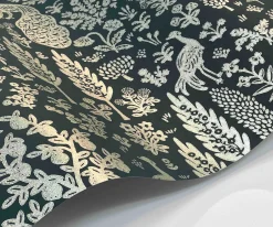 Menagerie Toile Wallpaper Sample
