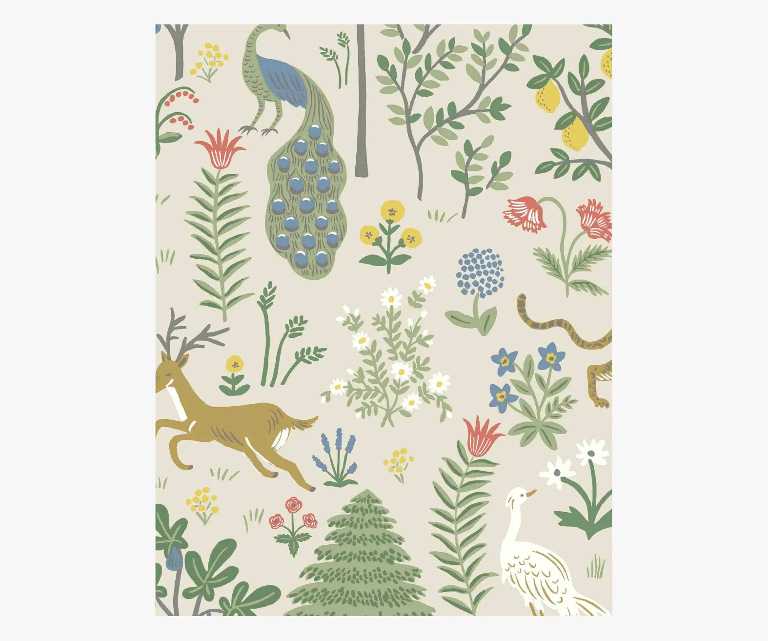 Menagerie Wallpaper Sample