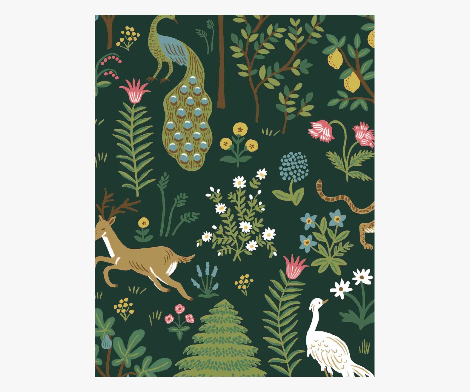 Menagerie Wallpaper Sample