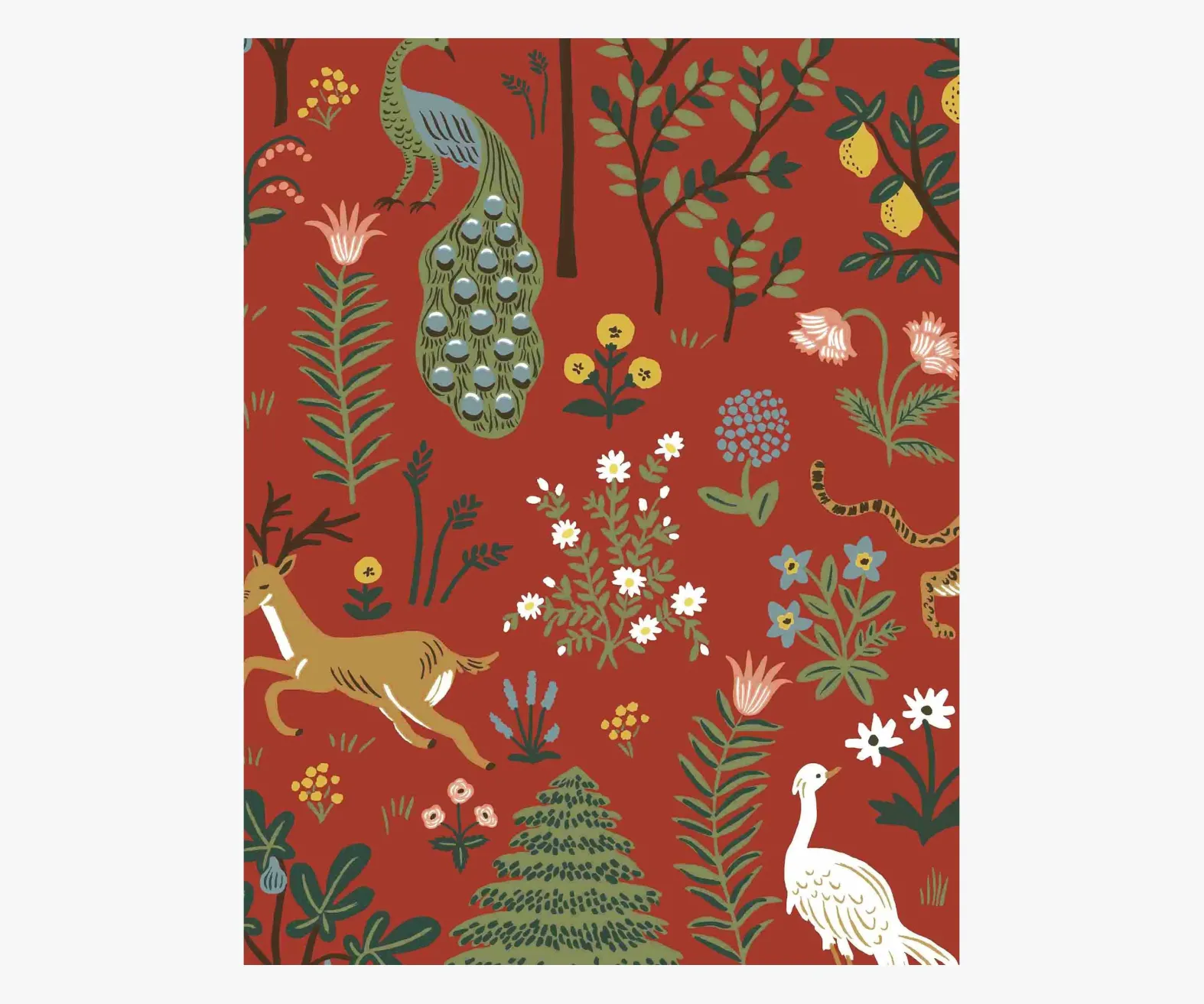 Menagerie Wallpaper Sample