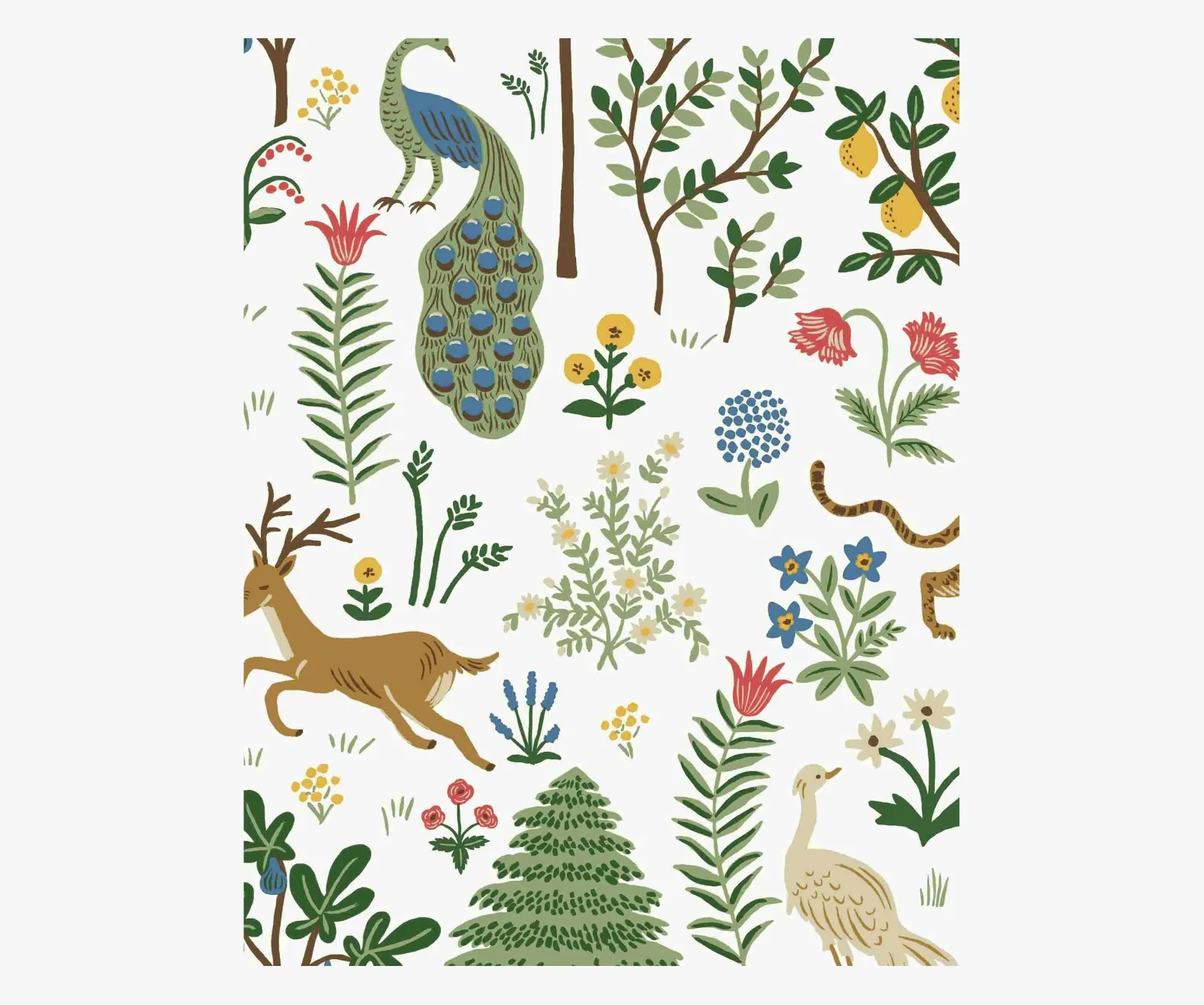 Menagerie Wallpaper Sample