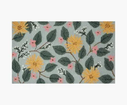 Minnie Dandelion Wool-Hooked Rug