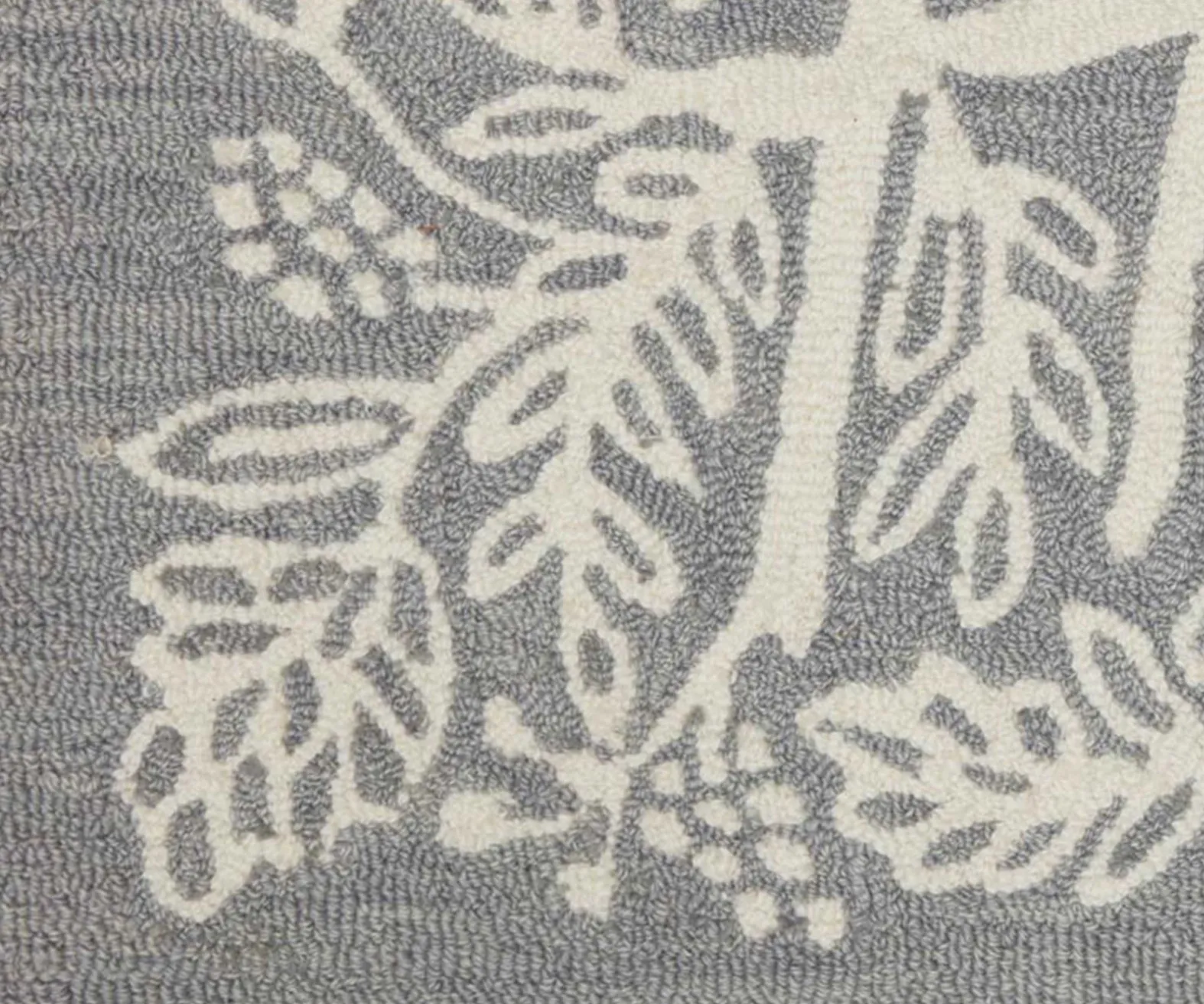 Minnie Hello Wool-Hooked Rug