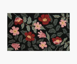 Minnie Primrose Wool-Hooked Rug
