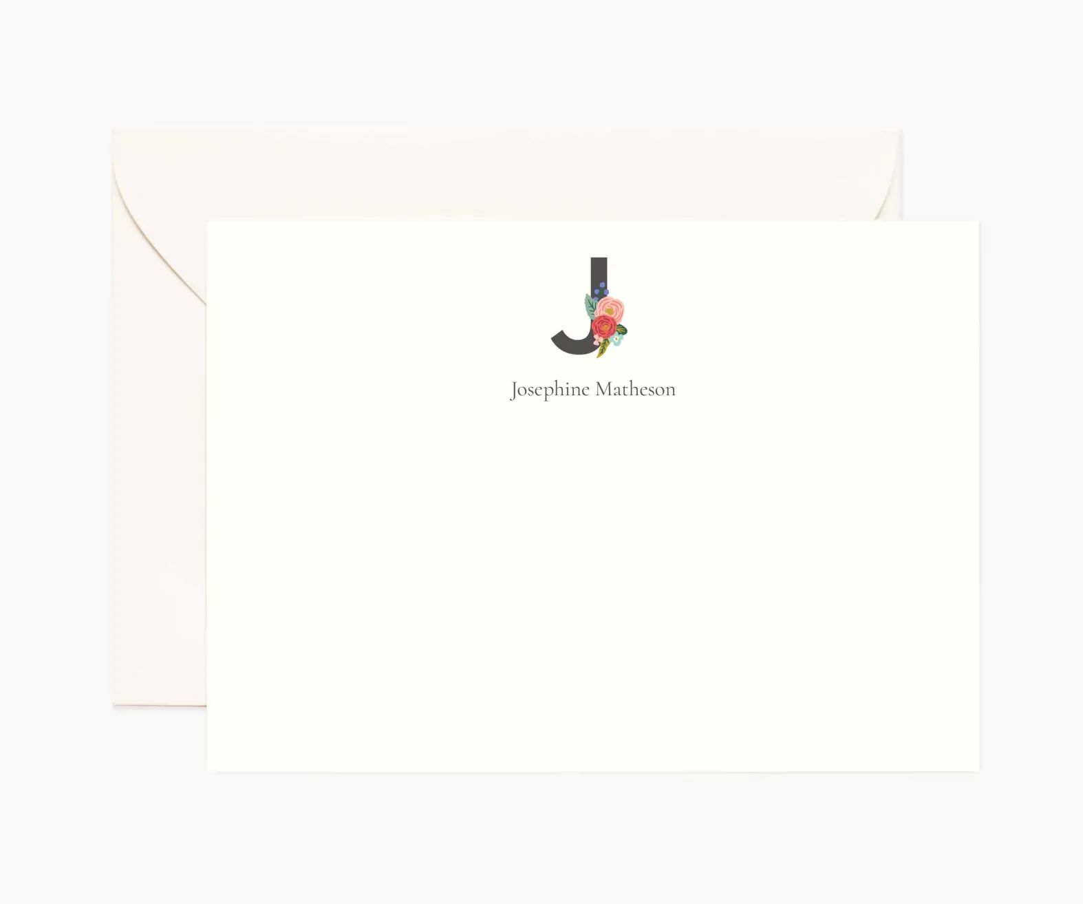Monogram Personalized Stationery