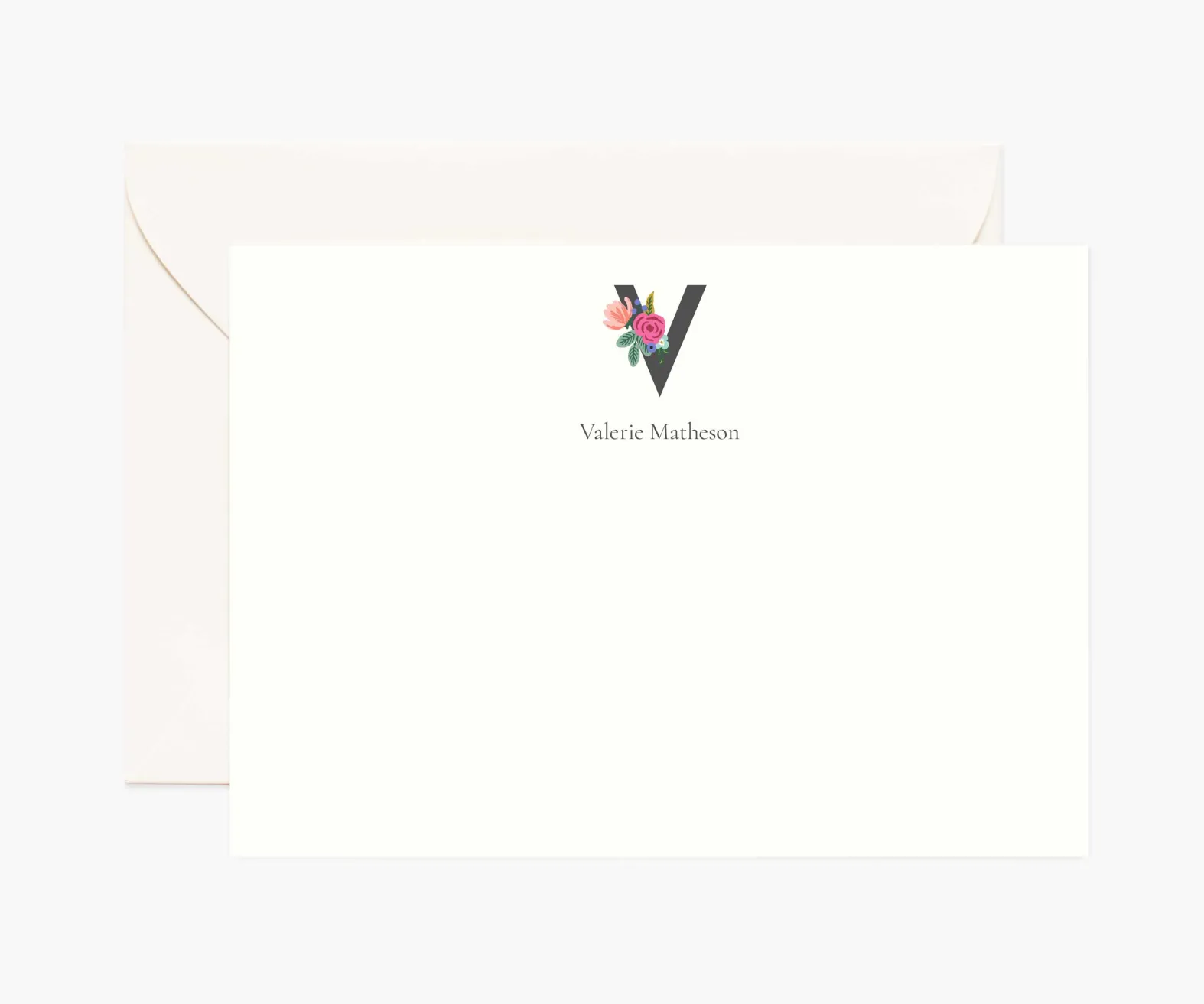 Monogram Personalized Stationery