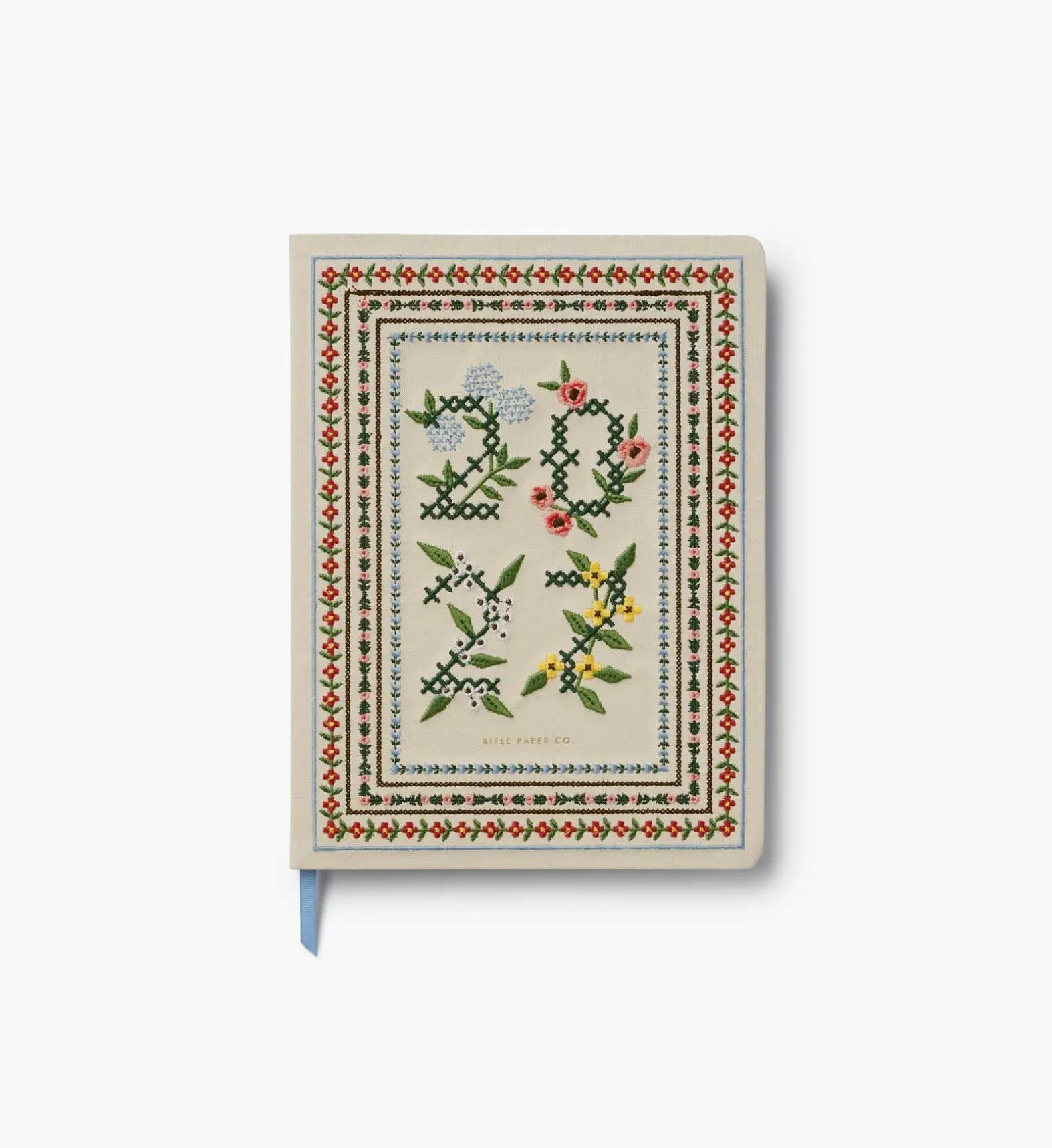 2027 12-Month Embroidered Bookbound Planner