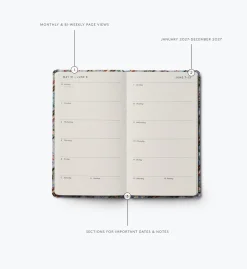 2027 12-Month Hardcover Pocket Planner