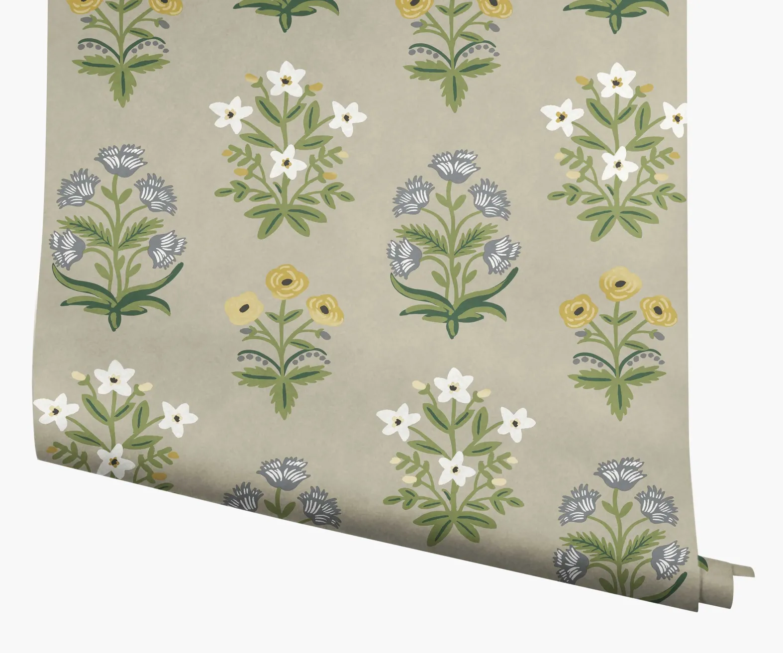 Mughal Rose Wallpaper