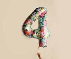 Numbered Foil Balloon