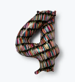 Numbered Foil Balloon