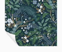Peacock Garden Peel & Stick Wallpaper