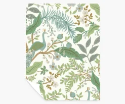 Peacock Garden Peel & Stick Wallpaper