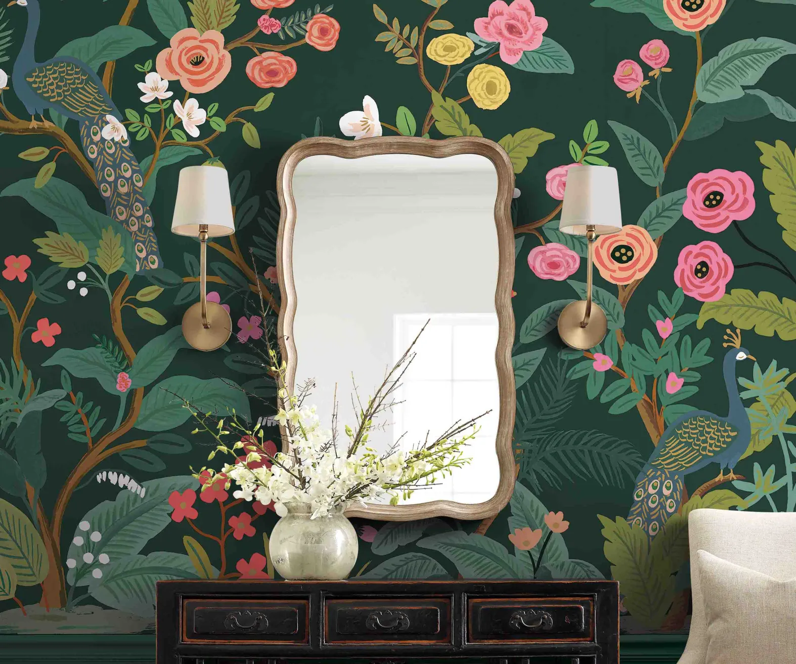Peacock Wallpaper Mural