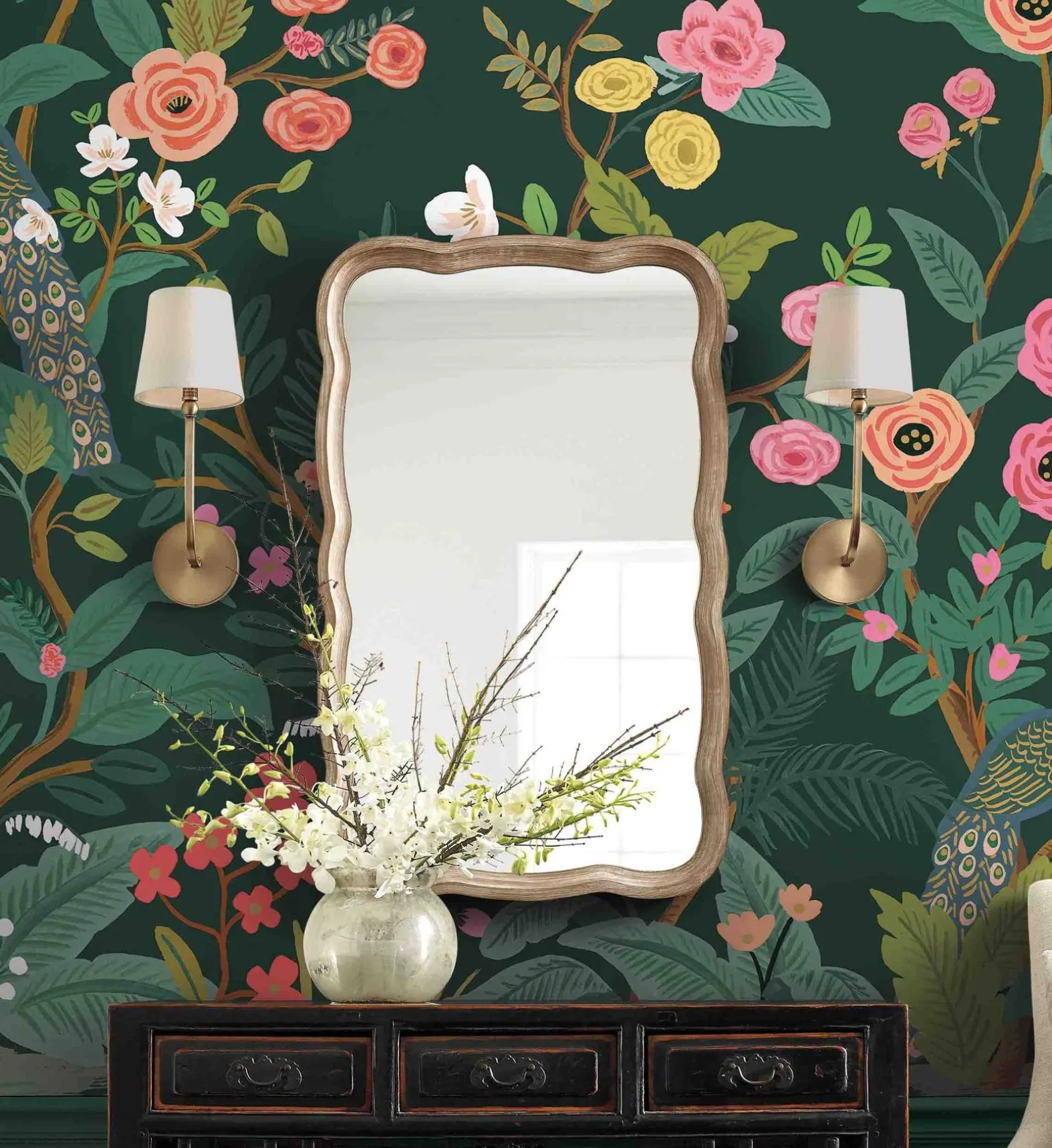 Peacock Wallpaper Mural