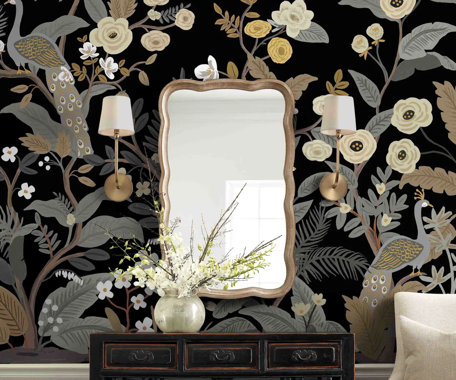 Peacock Wallpaper Mural