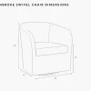 Pembroke Swivel Chair