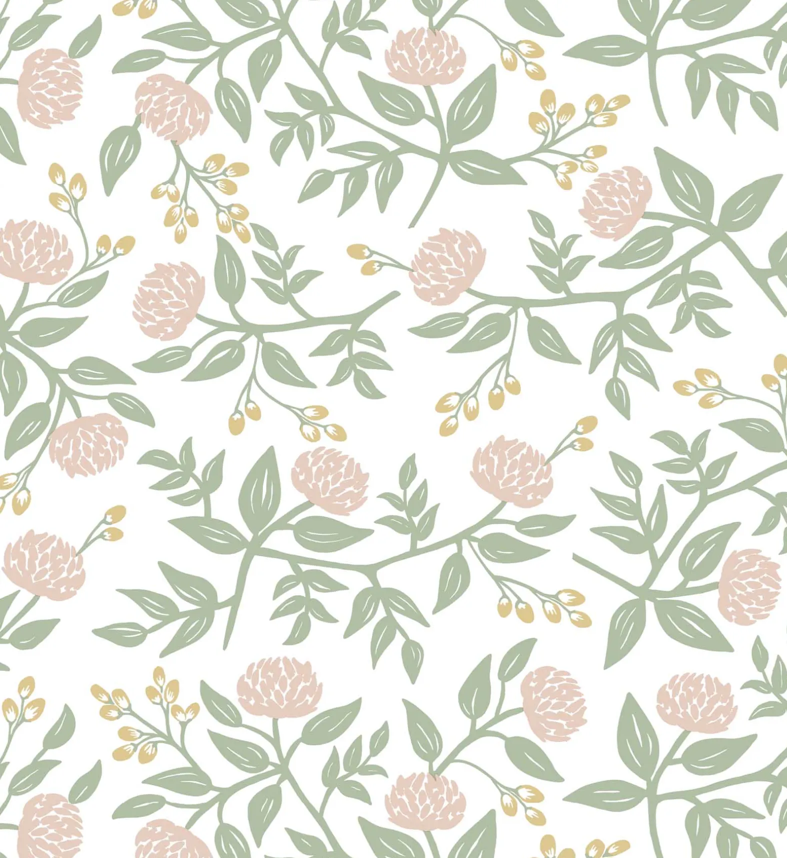 Peonies Peel & Stick Wallpaper