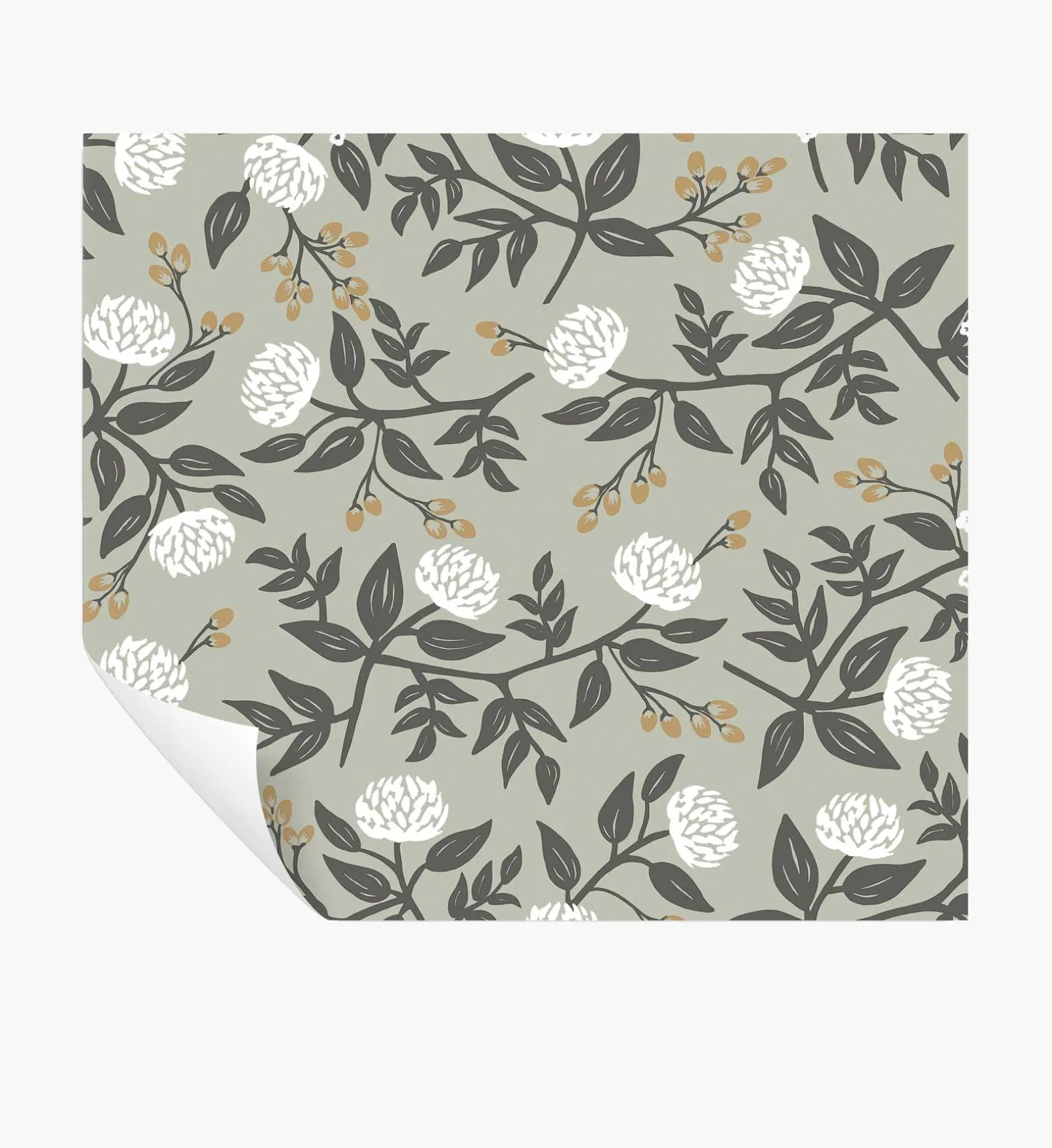 Peonies Peel & Stick Wallpaper