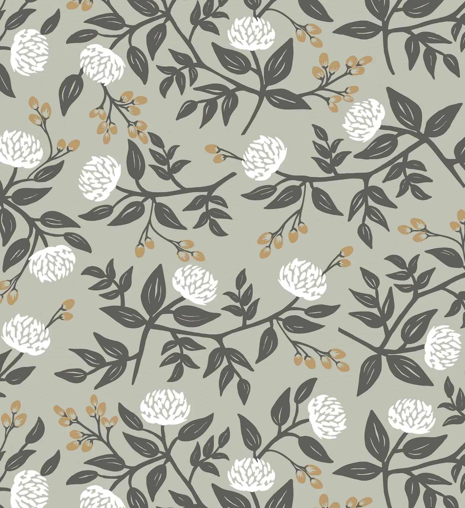 Peonies Peel & Stick Wallpaper