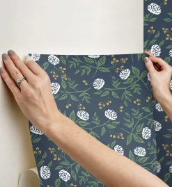 Peonies Peel & Stick Wallpaper