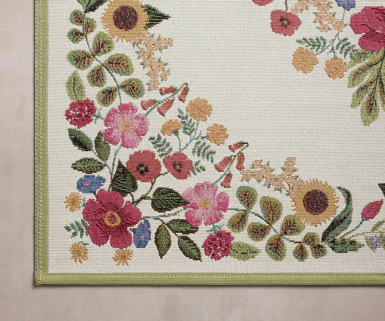 Perennial Blossom Power Loomed Rug