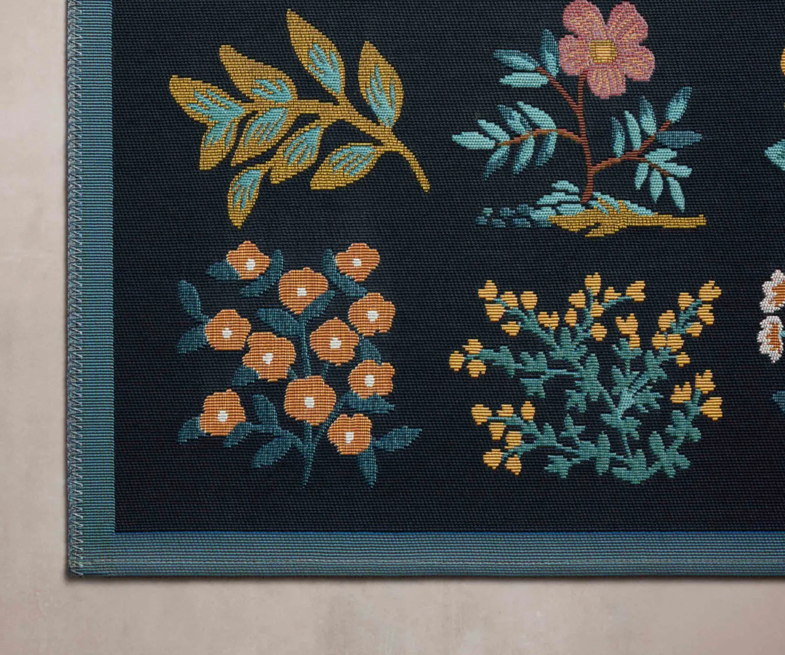 Perennial Wildflower Power Loomed Rug