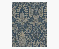 Pineapple Damask Wallpaper